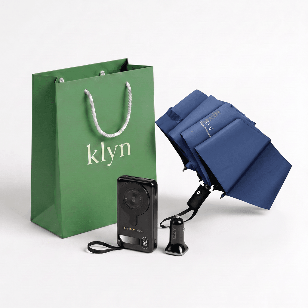 Hippo Elite Powerbank Wireless Othello8 Free Izzy Car Charger and Umbrella