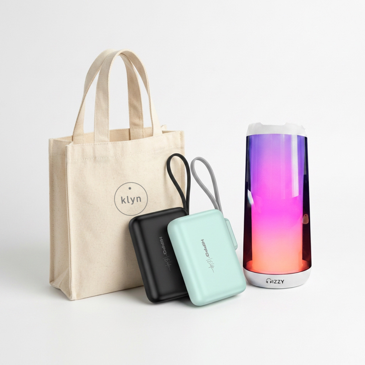 Hippo Elite Powerbank Pearl 10000mAh Free Izzy T1 Speaker Bluetooth